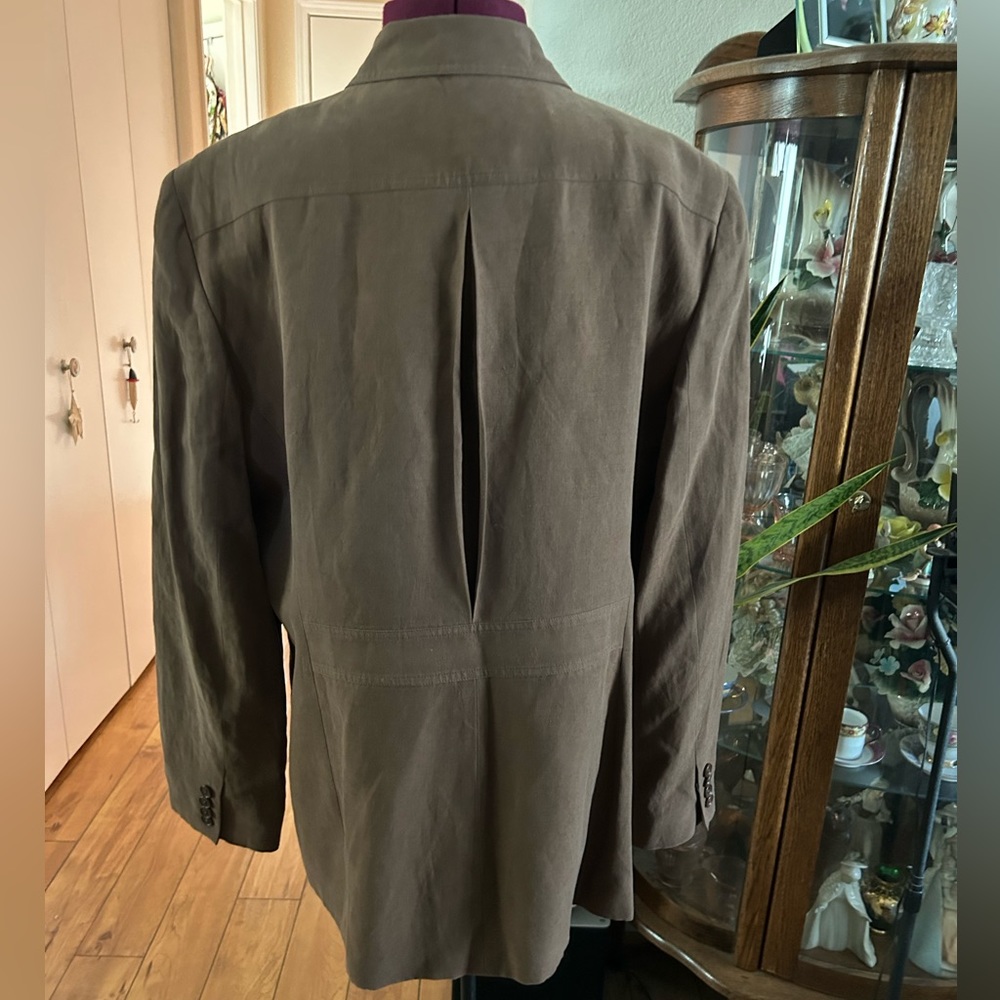 Lauren Ralph Lauren Medium Brown Jacket. Size 12 - Picture 5 of 7